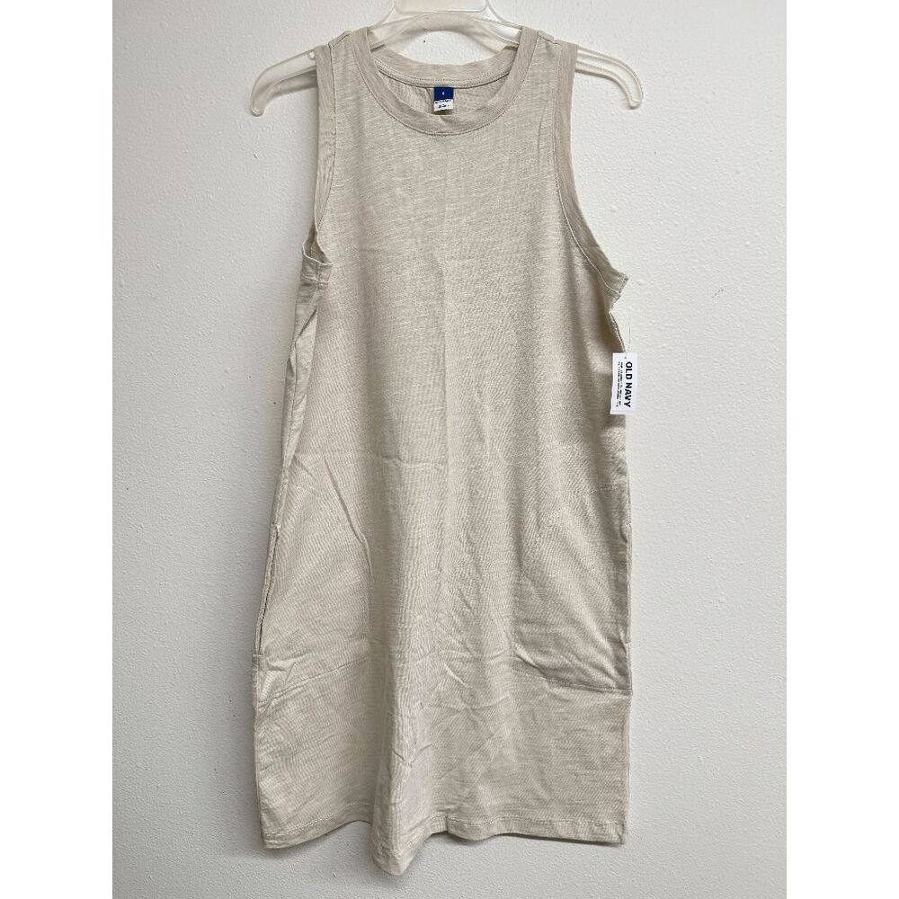Old Navy Women's Sleeveless Vintage Mini Shift Dress - Wish Bone S